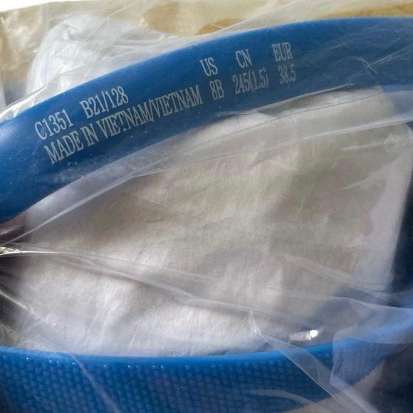 NWT Coach Zak Striped Flip Flops - Picture 7 of 12